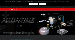 Desktop Screenshot of gaseinspritzung.de